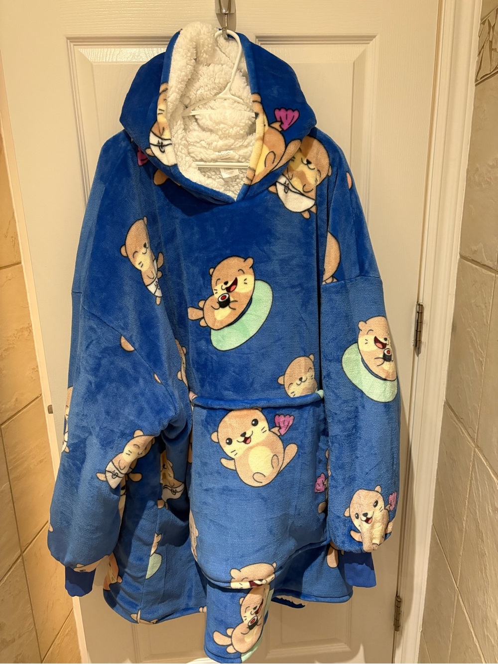 The Oodie Plush Hoodie Blanket